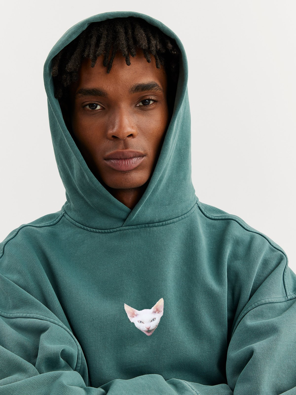 sand colored hoodie